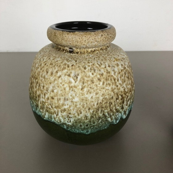 Image 1 of Pair of vintage pottery vases from Scheurich, Germany 1970