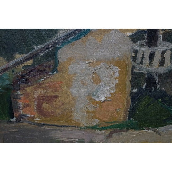 Image 1 of Swedish vintage painting by Eva Holmberg-Jacobsson, 1960s