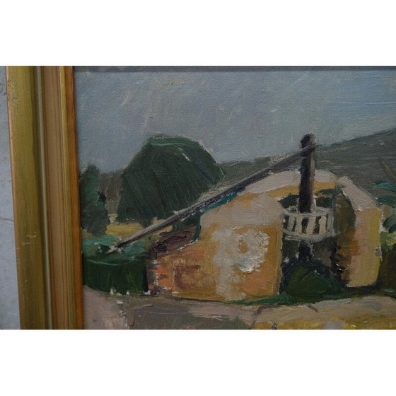 Image 1 of Swedish vintage painting by Eva Holmberg-Jacobsson, 1960s