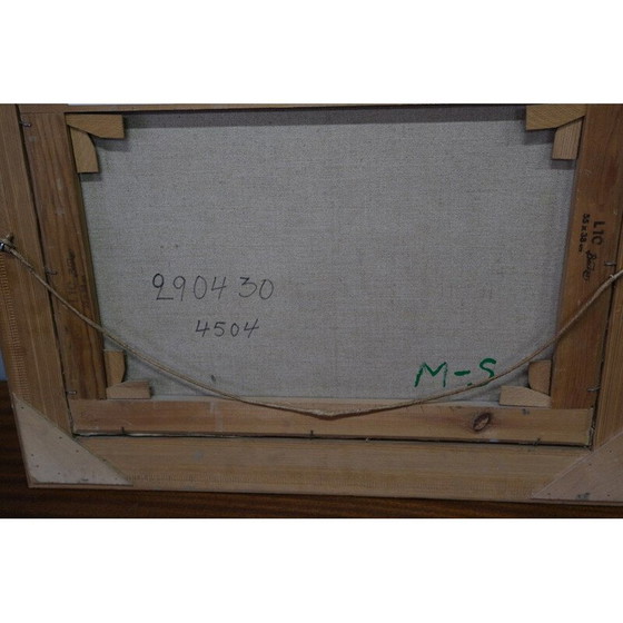 Image 1 of Swedish vintage painting by Eva Holmberg-Jacobsson, 1960s