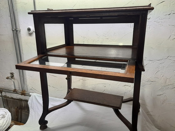 Image 1 of Mobiletto da tè in rovere inglese