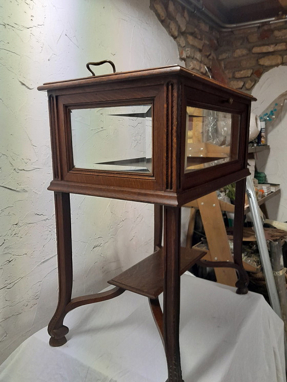 Image 1 of Mobiletto da tè in rovere inglese