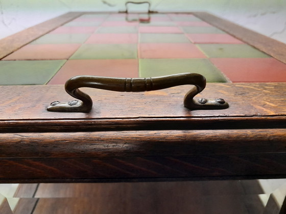 Image 1 of Mobiletto da tè in rovere inglese