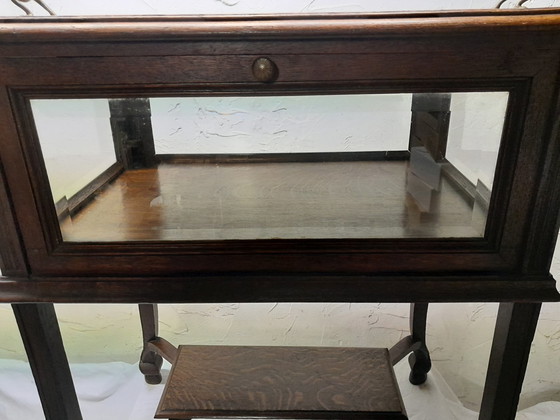 Image 1 of Mobiletto da tè in rovere inglese