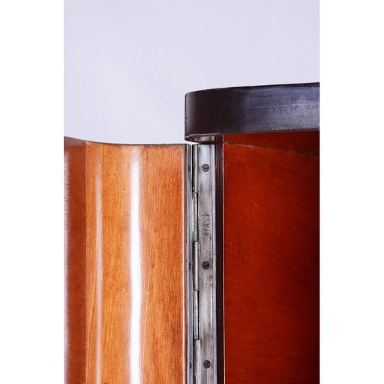 Image 1 of Mobiletto vintage a tre ante in legno laccato di Mücke-Melder, Cecoslovacchia, 1930