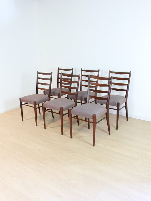 6X Pastoe St09 Dining Chairs