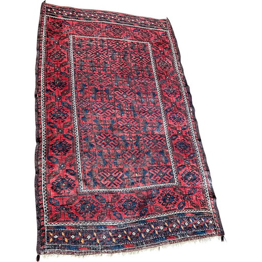 Alfombra vintage multicolor, Irán