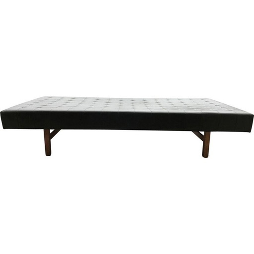 Vintage Green skaï Day Bed, 1960