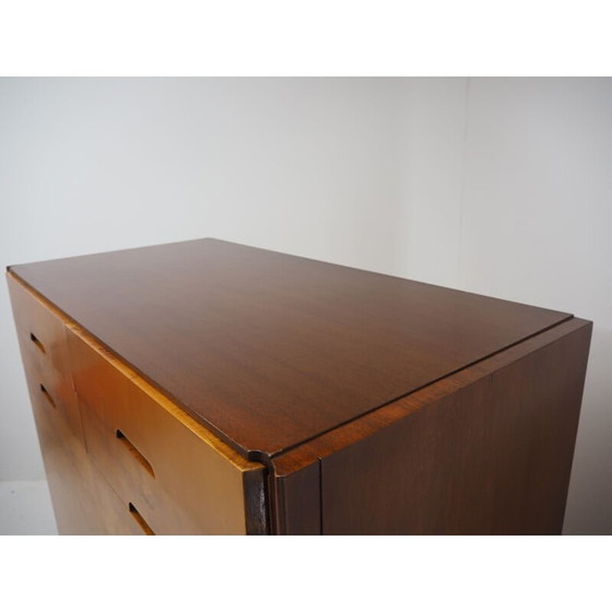 Image 1 of Cassettiera vintage in legno, Cecoslovacchia 1960