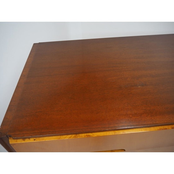 Image 1 of Cassettiera vintage in legno, Cecoslovacchia 1960