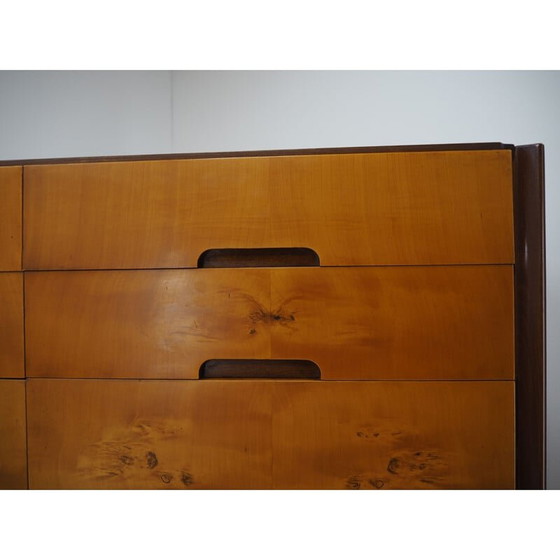 Image 1 of Cassettiera vintage in legno, Cecoslovacchia 1960