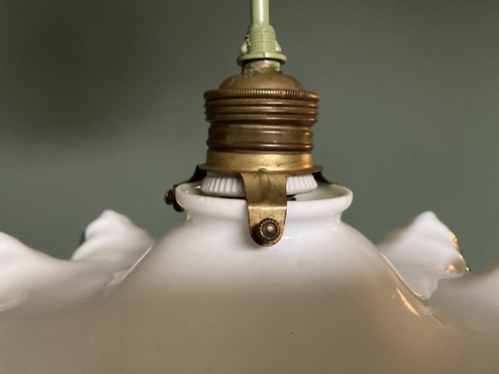 Image 1 of Piecrust Pendant Lamp 1920/1930