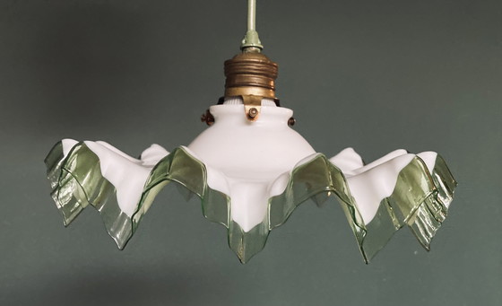 Image 1 of Piecrust Pendant Lamp 1920/1930