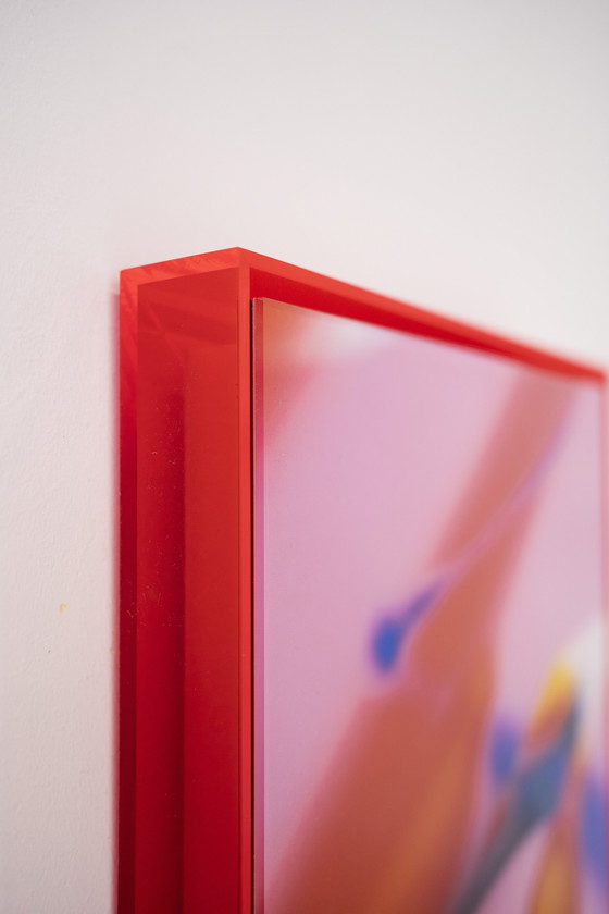 Image 1 of Lilxlylilxly - Photography art in plexiglass frame series title: RED