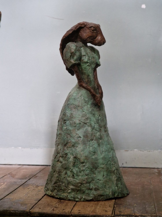 Image 1 of Nanouk weijnen - Sa Majesté sculpture en bronze