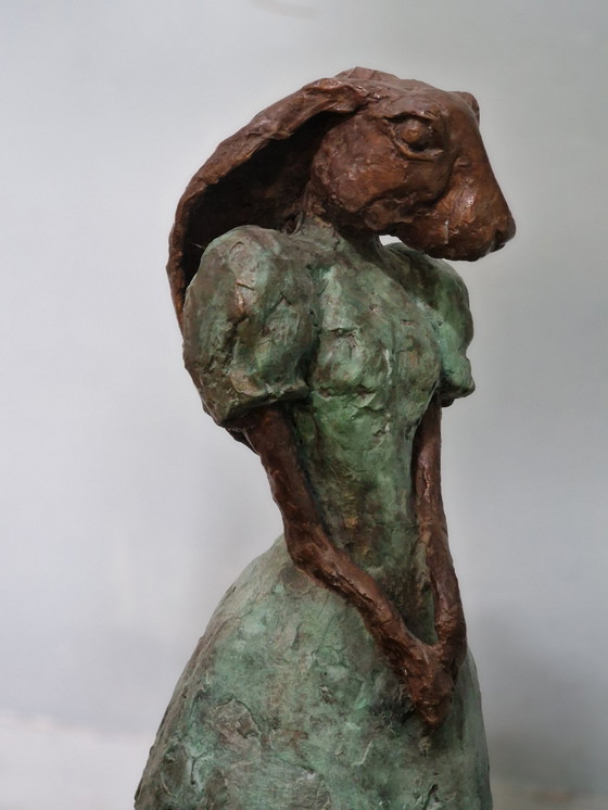 Image 1 of Nanouk weijnen - Sa Majesté sculpture en bronze