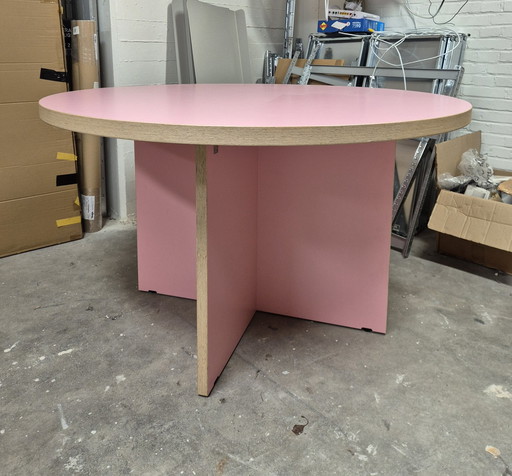 Hkliving Dining Table Round Pink