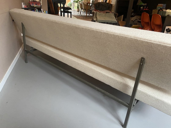 Image 1 of Gijs Van Der Sluis Sleeper Sofa With Teak Handrails