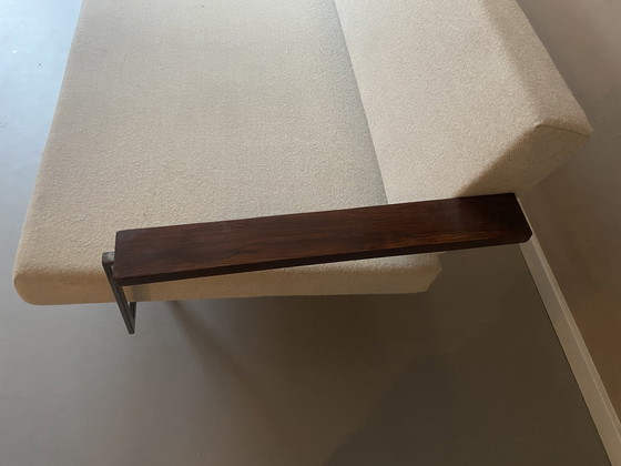 Image 1 of Gijs Van Der Sluis Sleeper Sofa With Teak Handrails