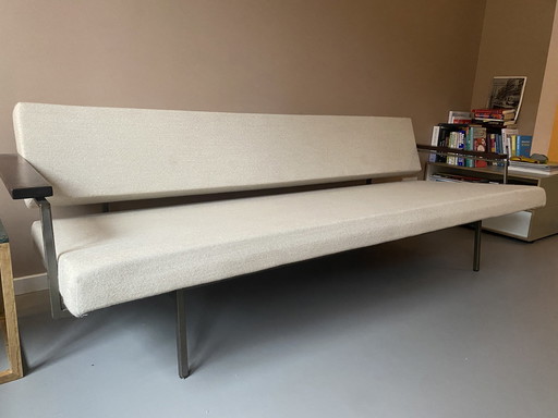 Gijs Van Der Sluis Sleeper Sofa With Teak Handrails