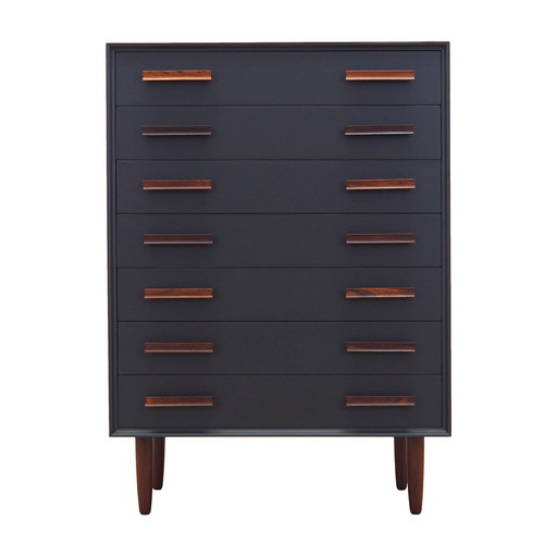 Rosewood Chest Of Drawers, Danish Design, 1970S, Production: Denmark