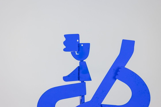 Image 1 of Antonine De Saint Pierre. Sculpture " Mr Guitare ". Contemporary.