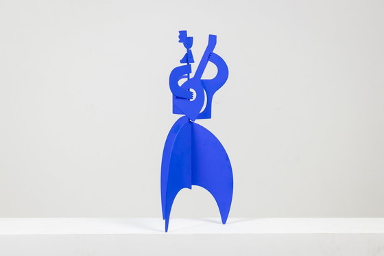 Image 1 of Antonine De Saint Pierre. Sculpture " Mr Guitare ". Contemporary.