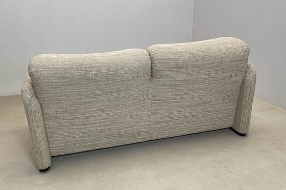 Image 1 of Maralunga 2-seater sofa by Vico Magistretti for Cassina