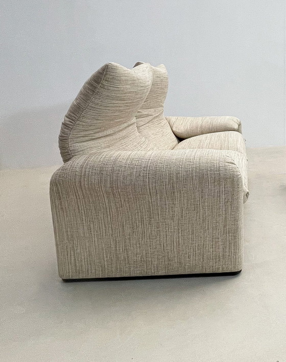 Image 1 of Maralunga 2-seater sofa by Vico Magistretti for Cassina