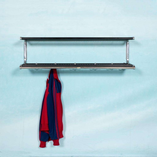 Scandinavian design sixties coat rack, minimalist industrial