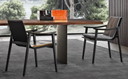4X Minotti Fynn Dining Chair In Leather Aspen Lp 13,000.00
