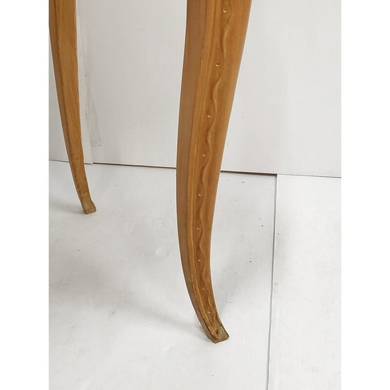 Image 1 of Pair of vintage beech night stands, 1940s