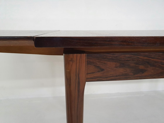 Image 1 of Rosewood extendable dining table, 1960's