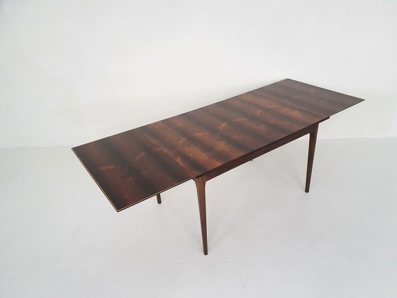 Image 1 of Rosewood extendable dining table, 1960's