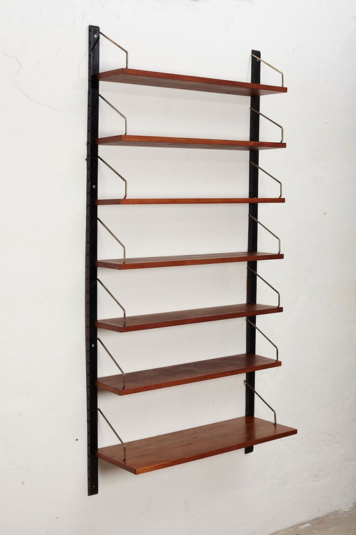 Mid-Century Teak Wall Unit, Denmark, 1960’s