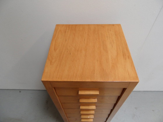 Image 1 of Vintage beech chest of drawers