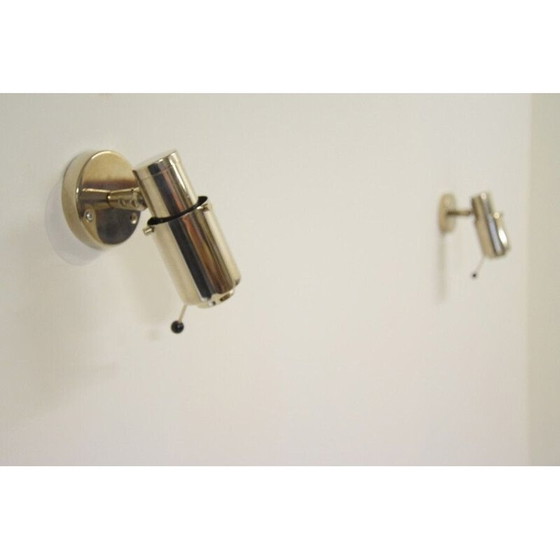 Image 1 of Set of 2 vintage Zodiac wall lights by Lita, 1950s