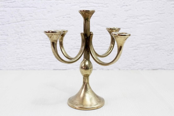 Image 1 of Brutalist Bronze candlestick from the 60s