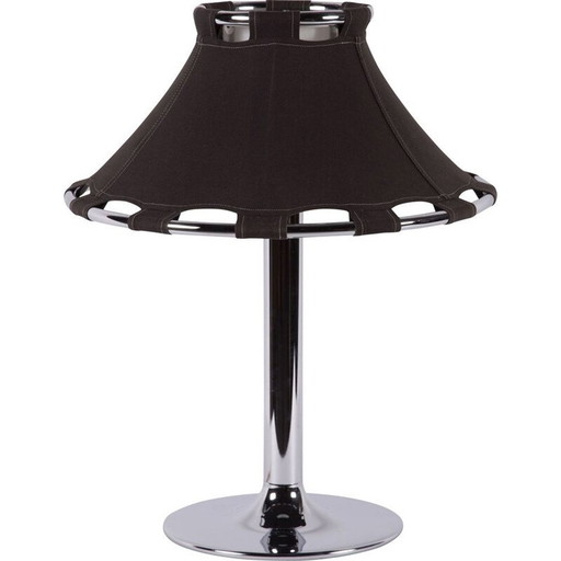 Vintage chrome table lamp by Anna Ehrner for Ateljé Lyktan, 1970