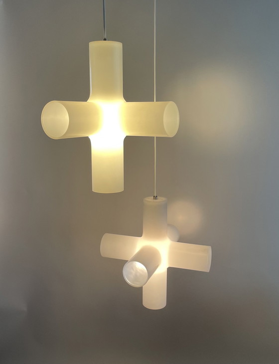 Image 1 of 3X Crosslight (Cross Lamp) By Jan Melis & Ben Oostrum For Dark