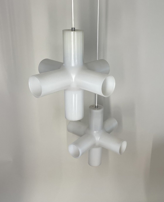 Image 1 of 3X Crosslight (Cross Lamp) By Jan Melis & Ben Oostrum For Dark