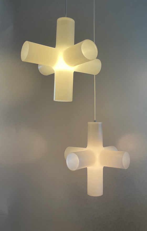 Image 1 of 3X Crosslight (Cross Lamp) By Jan Melis & Ben Oostrum For Dark