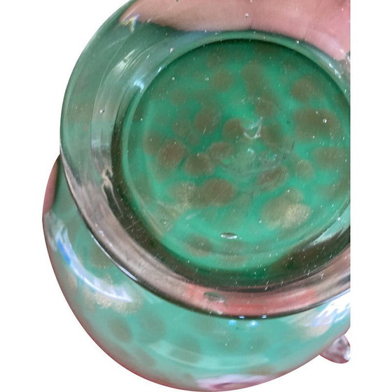 Image 1 of Vaso vintage in vetro di Murano dei fratelli Toso, anni '50