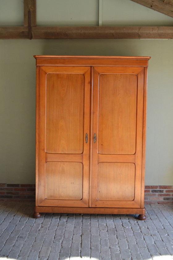 Image 1 of Cherry Wood Cabinet