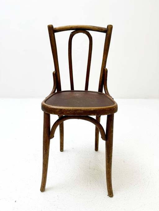 Art Deco bentwood stain chair, 1930s