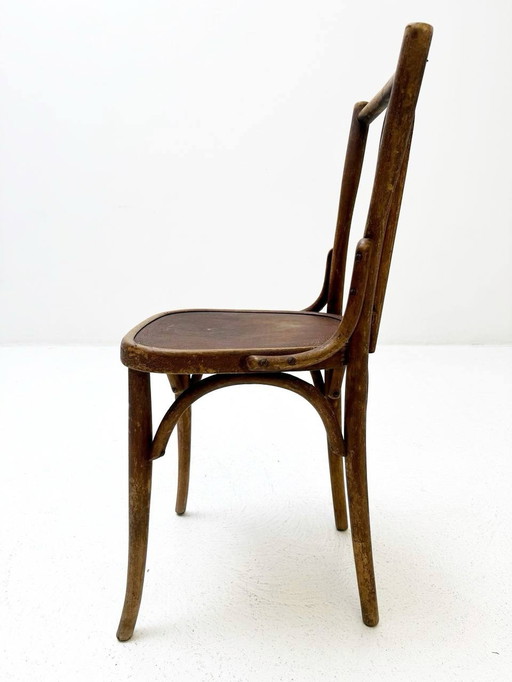 Art Deco bentwood stain chair, 1930s