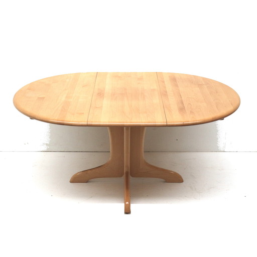 Table de salle à manger extensible vintage fabriquée dans les années 1970