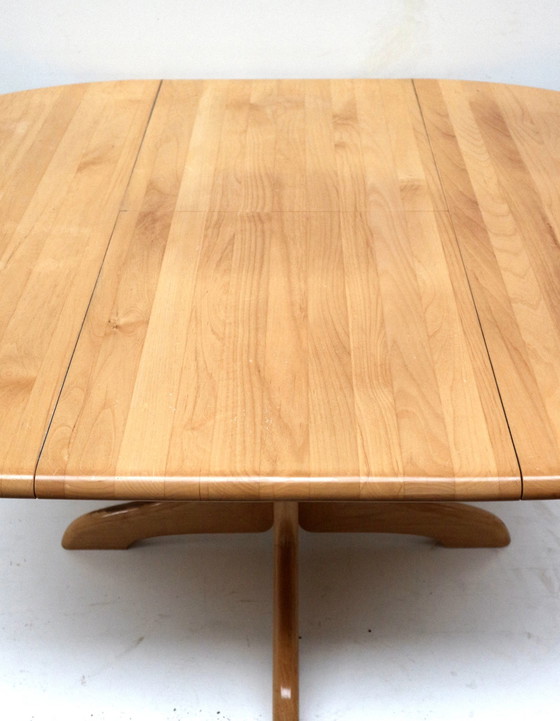Image 1 of Table de salle à manger extensible vintage fabriquée dans les années 1970