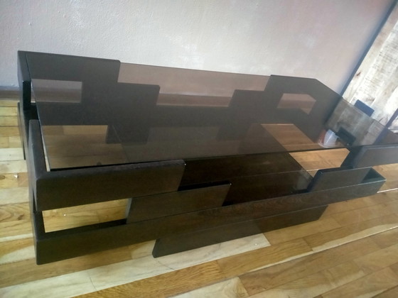Image 1 of Brutalist coffetable vintage