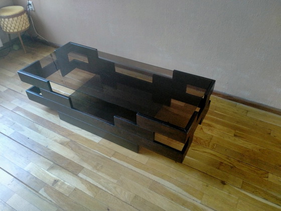Image 1 of Brutalist coffetable vintage
